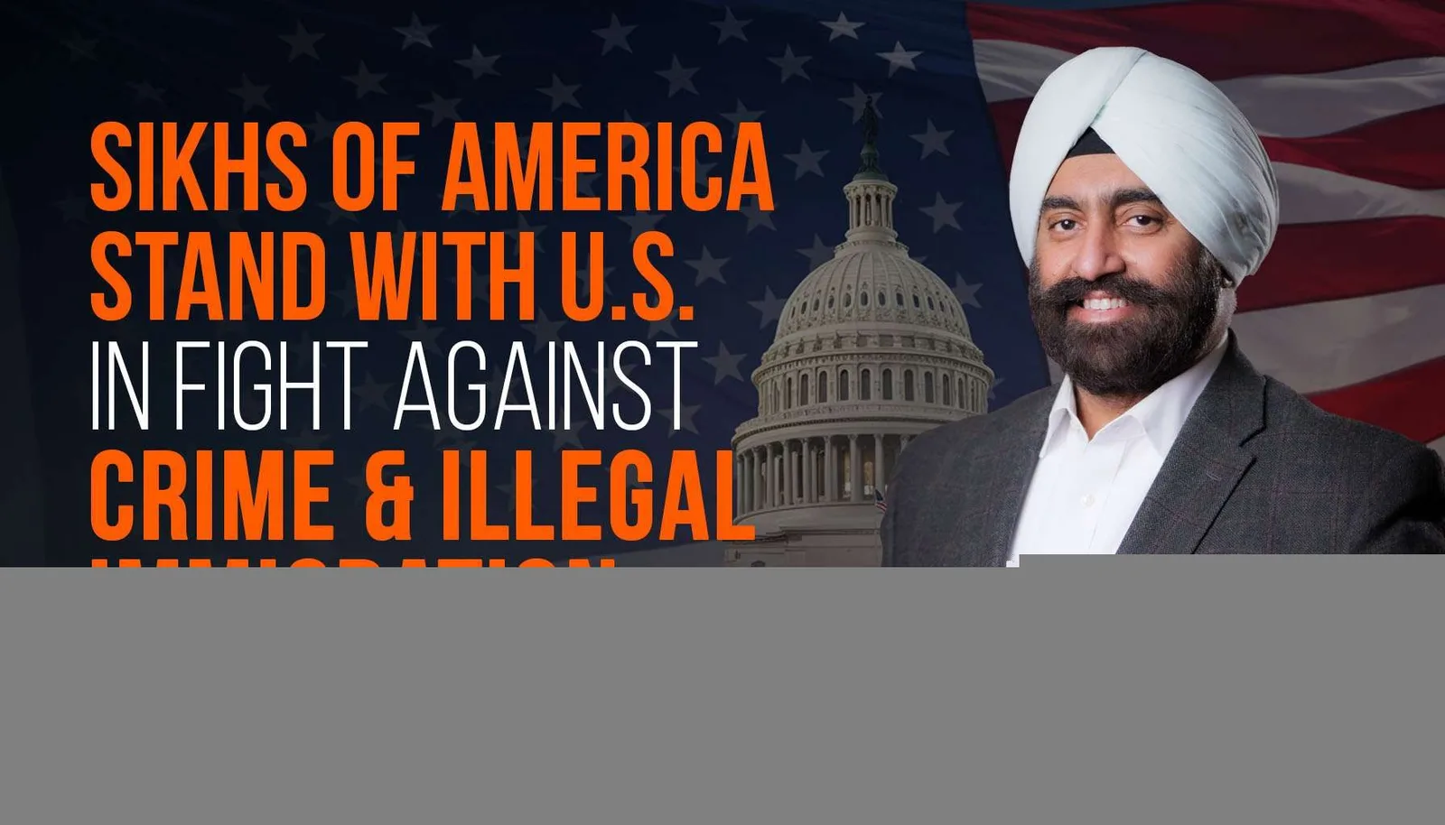 Sikhs of America Stand Strong with America 🇺🇸