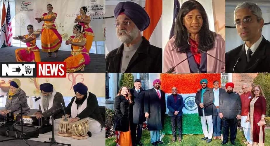 “Festive Season” celebrations at the Indian Embassy in Washington, DC.