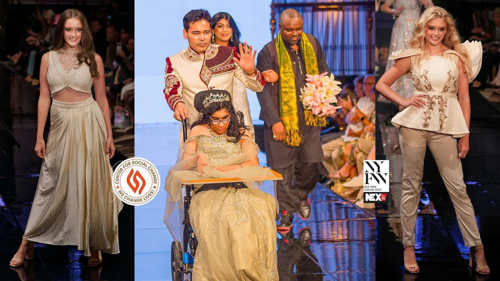 “Defining True Beauty: Rasneet and Fred’s Journey to the NYFW Spotlight”