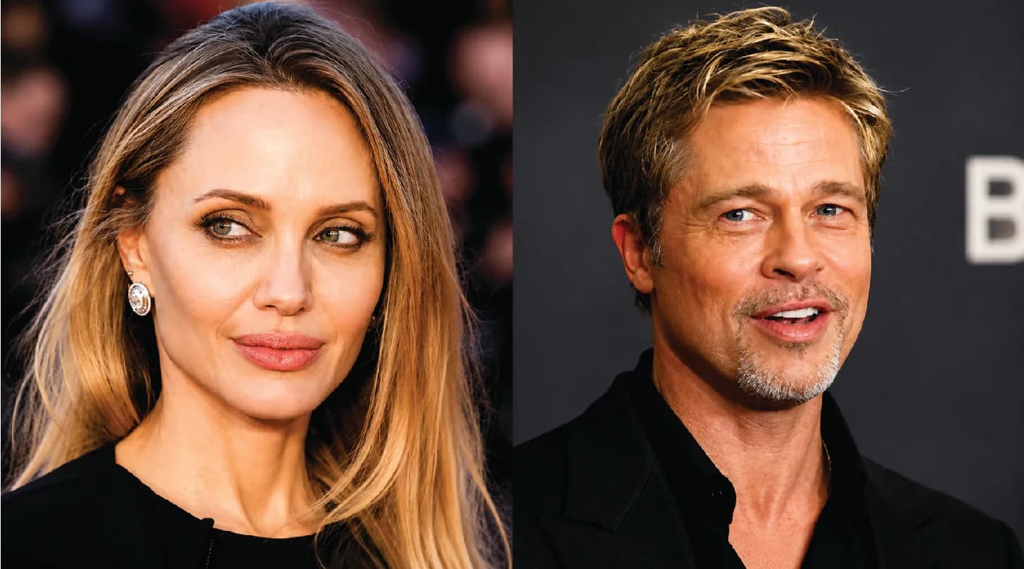 Angelina and Brad