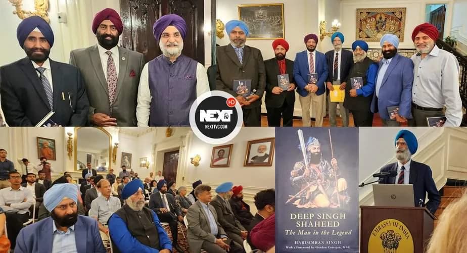 “Deep Singh Shaheed, the Man in the Legend”, was launched at the Indian Embassy in Washington DC.