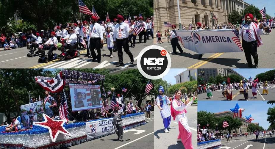 Sikhs of America formed what was called a “Sikh Float” and marched in the National Independence Parade in Washington, DC, on July 4.