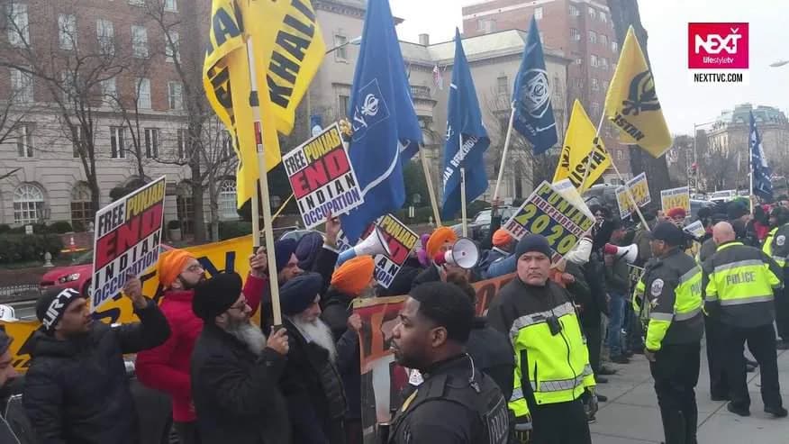 The National Flag of India was set on fire by a Pro-Khalistan Group, “Sikhs for Justice.”