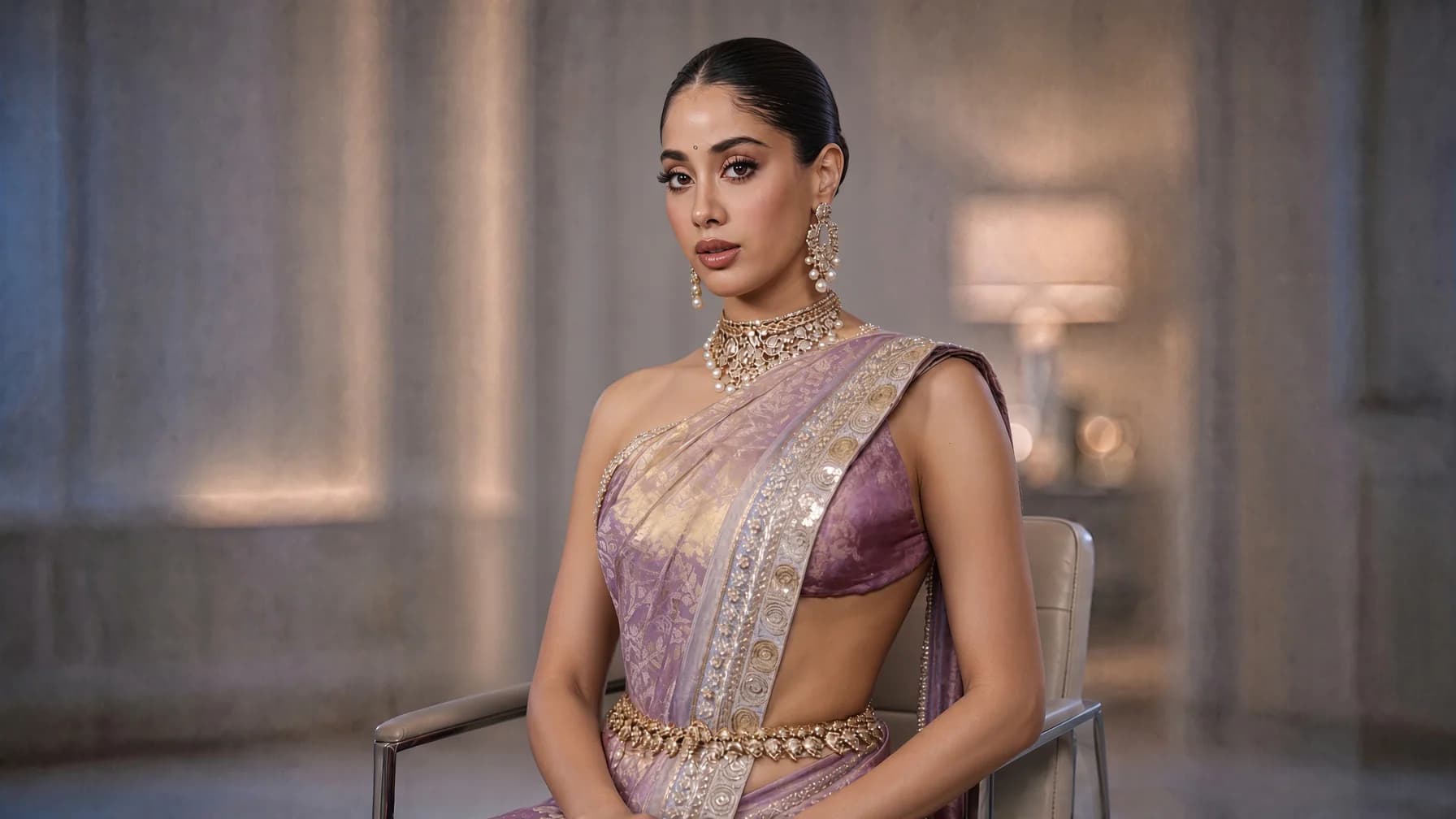 Janhvi Kapoor addresses the misuse of her likeness in a serious editorial portrait about AI deepfake abuse.