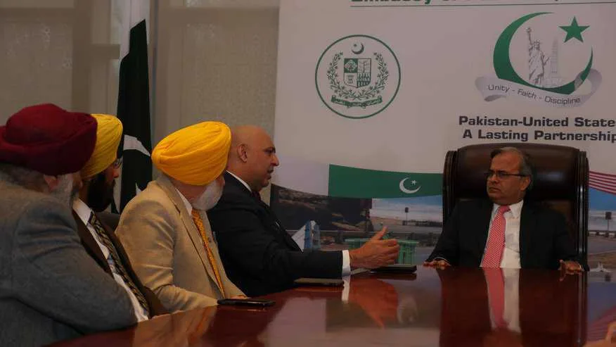 Sikhs of America delegates meets Ambassador of Pakistan regarding an untoward incident at Nankana Sahib — supporting image 5