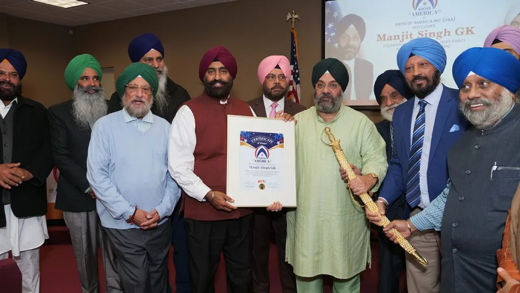 Sikhs of America extends a heartfelt welcome to Sikh Leader Manjit Singh G.K. — supporting image 6