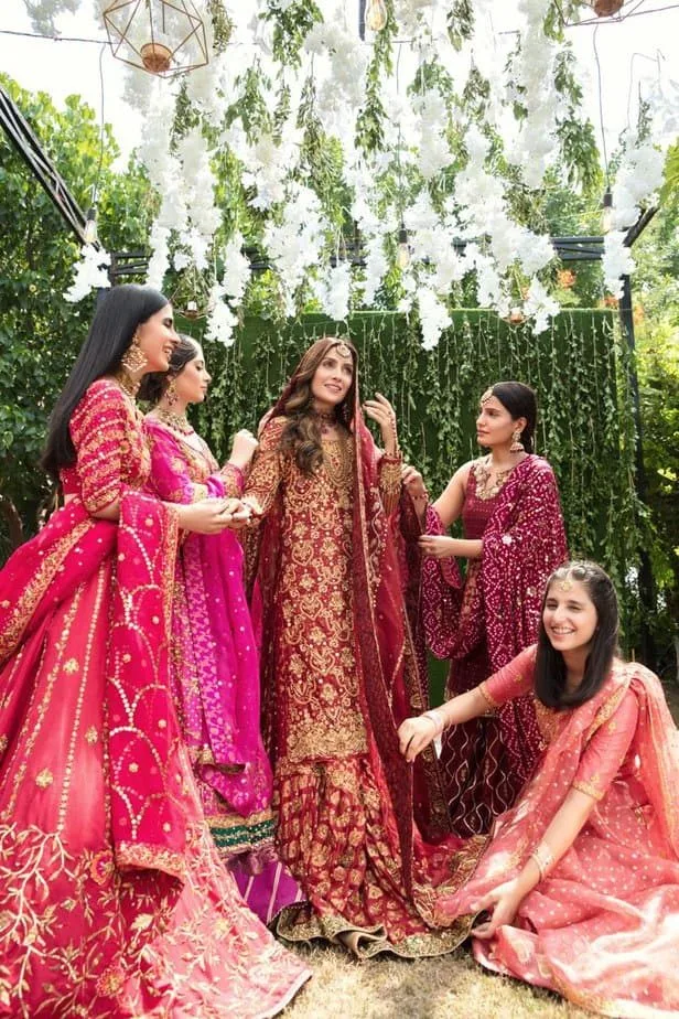 Ansab Jahangir launched a new bridal collection — supporting image 2