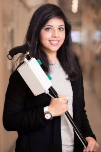 Young Pakistani student Neha Chaudhry develops innovative stick to assist Parkinson’s patients