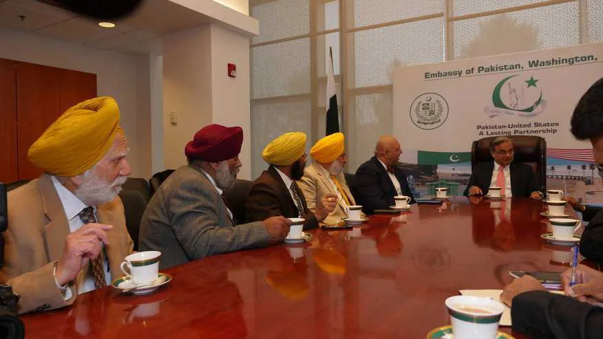Sikhs of America delegates meets Ambassador of Pakistan regarding an untoward incident at Nankana Sahib — supporting image 4