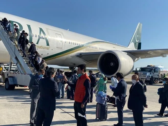 First Special PIA Flight For Stranded Pakistanis in The US