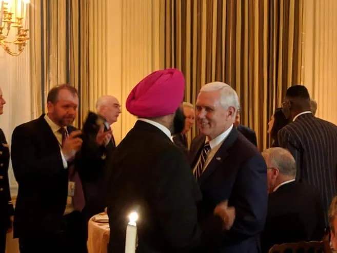 Sajid Tarar – Founder of Muslim Americans for Trump, joins President Trump with faith leaders at the White House — supporting image 8