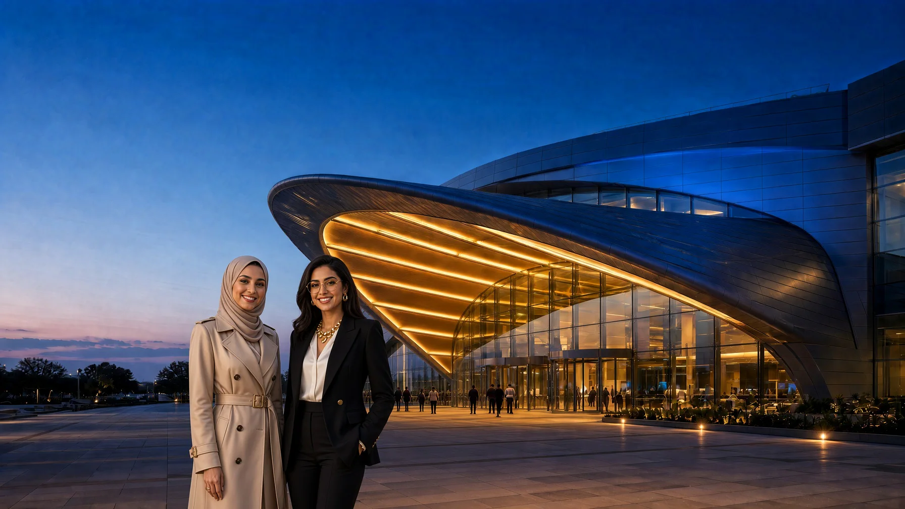 Dubai Exhibition Centre at Expo City Dubai, host venue for GISEC Global 2026 from September 16 to 18.