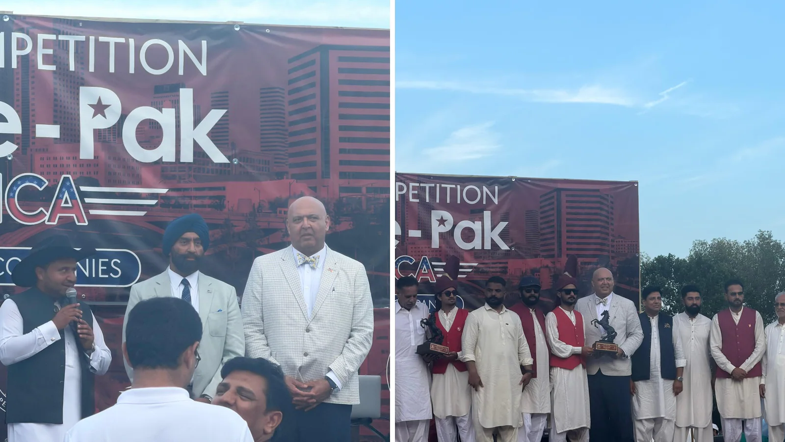 Sajid Tarar and Jasdip Singh Jesse Join Jashn-e-Pak America in Ohio. Barsa Club USA’s August 29 gathering in Groveport combined tent pegging, Pakistani cultural performances .
